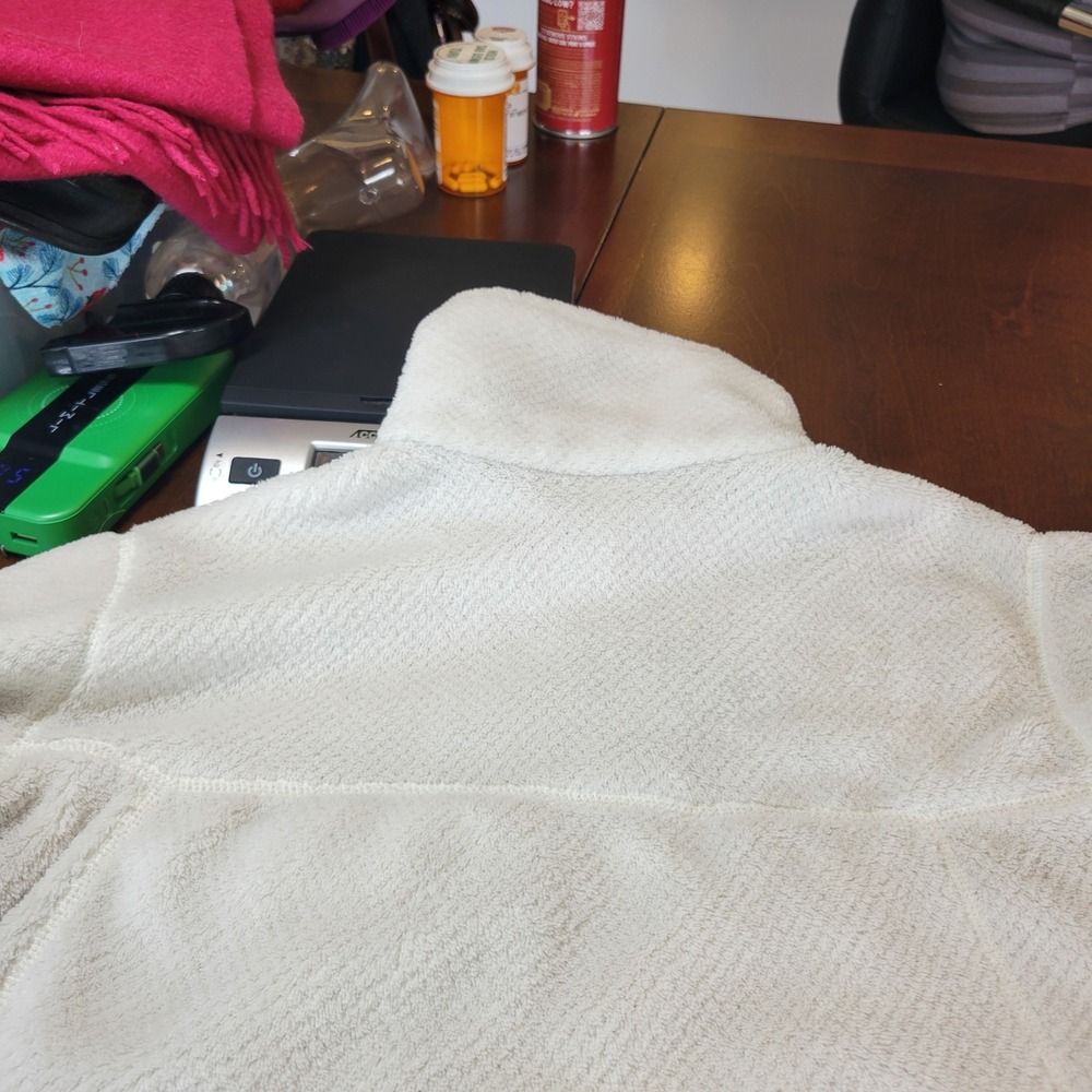 Patagonia Re-Tool Snap-T Pullover Fleece Cream White Polartec Womens Small - Picture 16 of 16